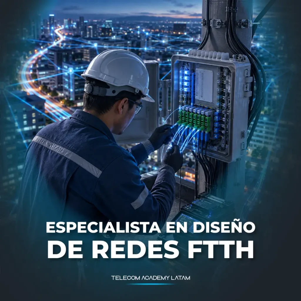 Especialista en Diseño de Redes FTTH